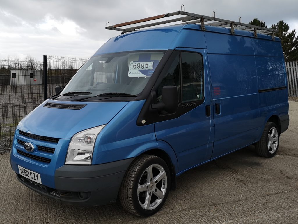 FORD TRANSIT 280 MWB TREND BLUE MK7 VAN 2.2TDCi 115PS MED ROOF 83k NO ...